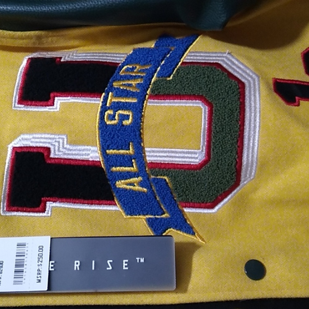 SALE! NWT Smoke Rise Heritage Outerwear Varsity League Champion Letterman Coat - Picture 10 of 16